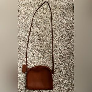 Vintage leather Coach purse